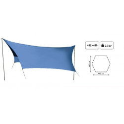 Тент зі стійками  Tramp Lite Tent blue UTLT-036