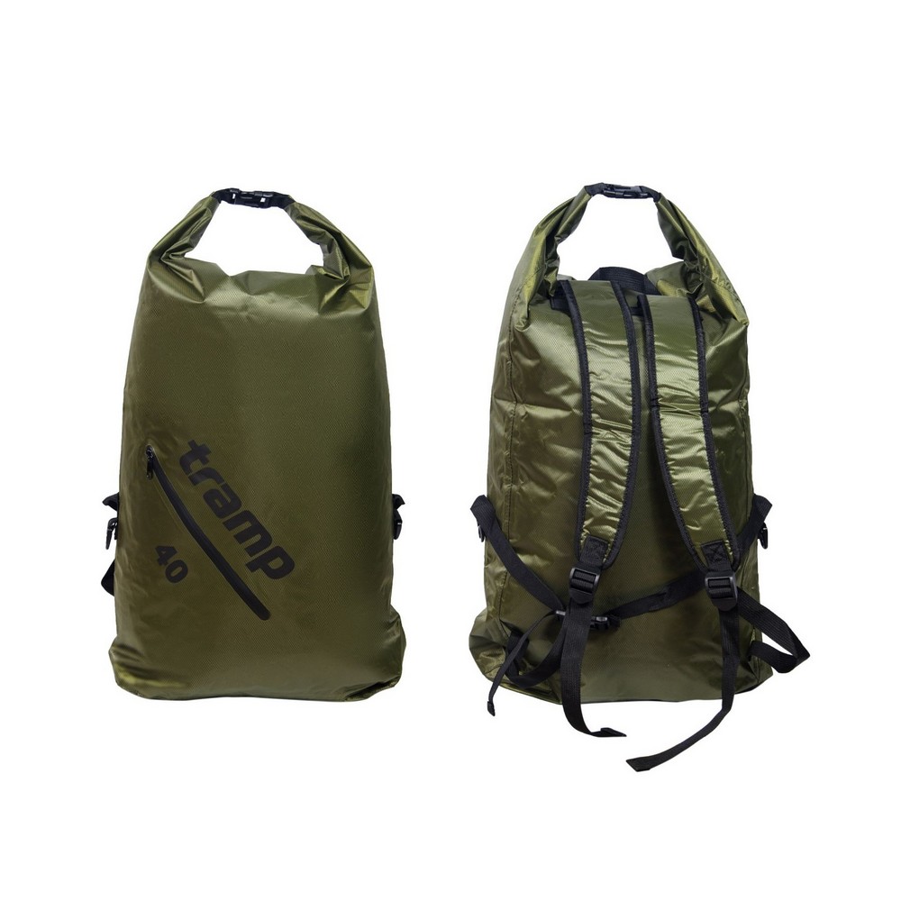 Герморюкзак Diamond Rip-Stop 40л Tramp TRA-257-olive