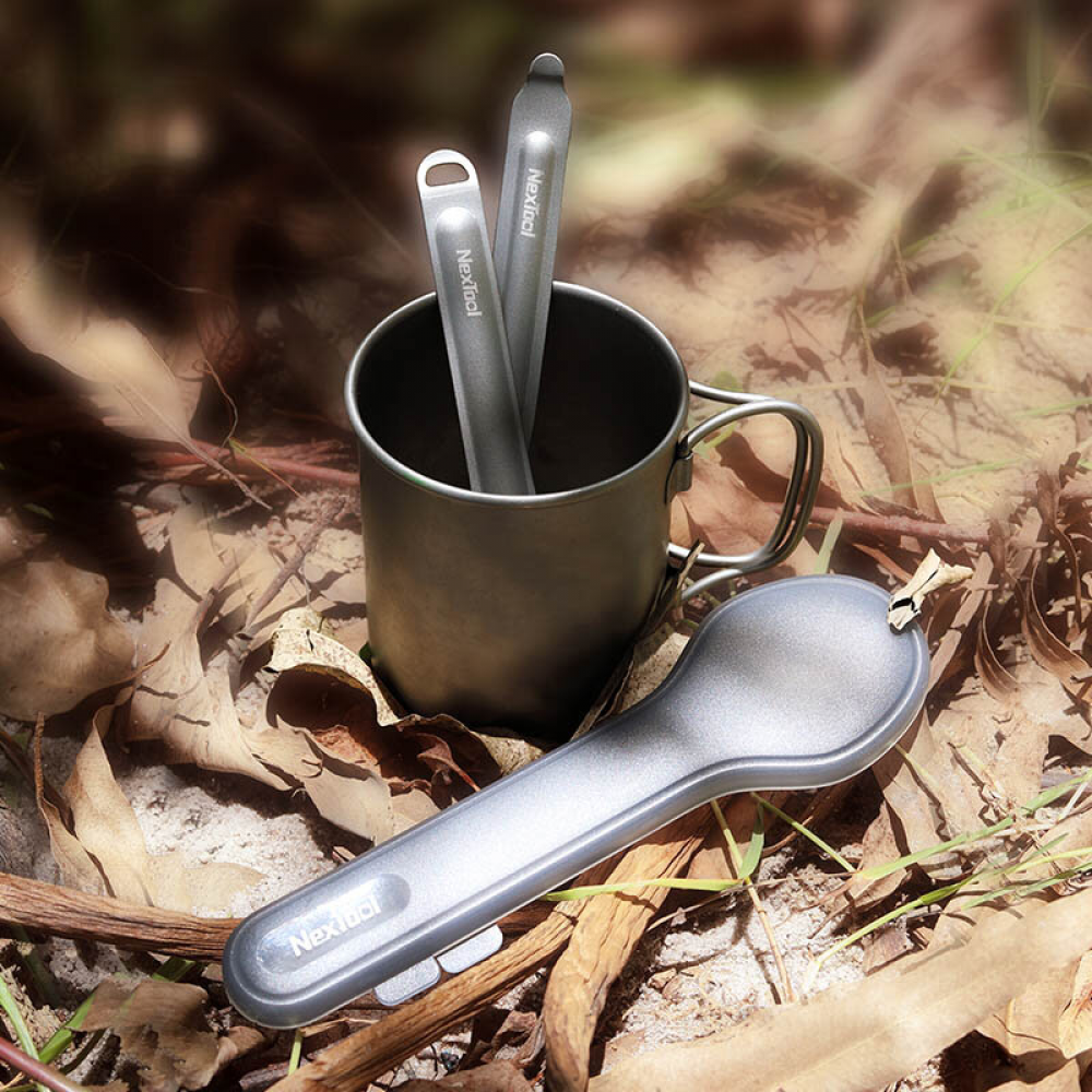 Столовий прибор NexTool Outdoor Spoon Fork KT5525