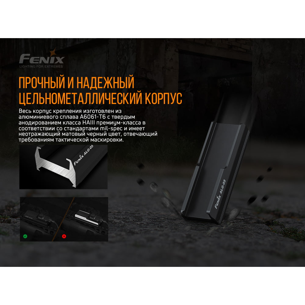 Кріплення на зброю для виносної кнопки Fenix ALG-05