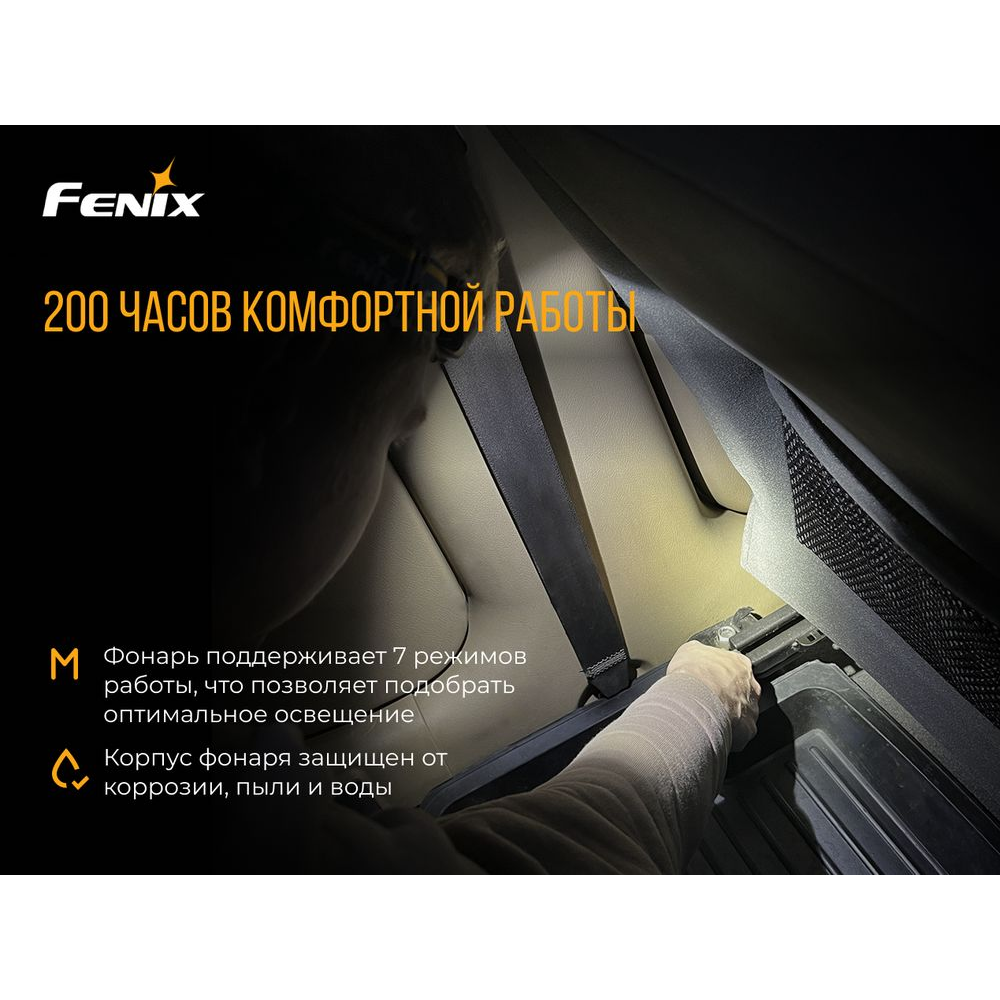 Ліхтар налобний Fenix HL40R Cree XP-LHIV2 LED сірий