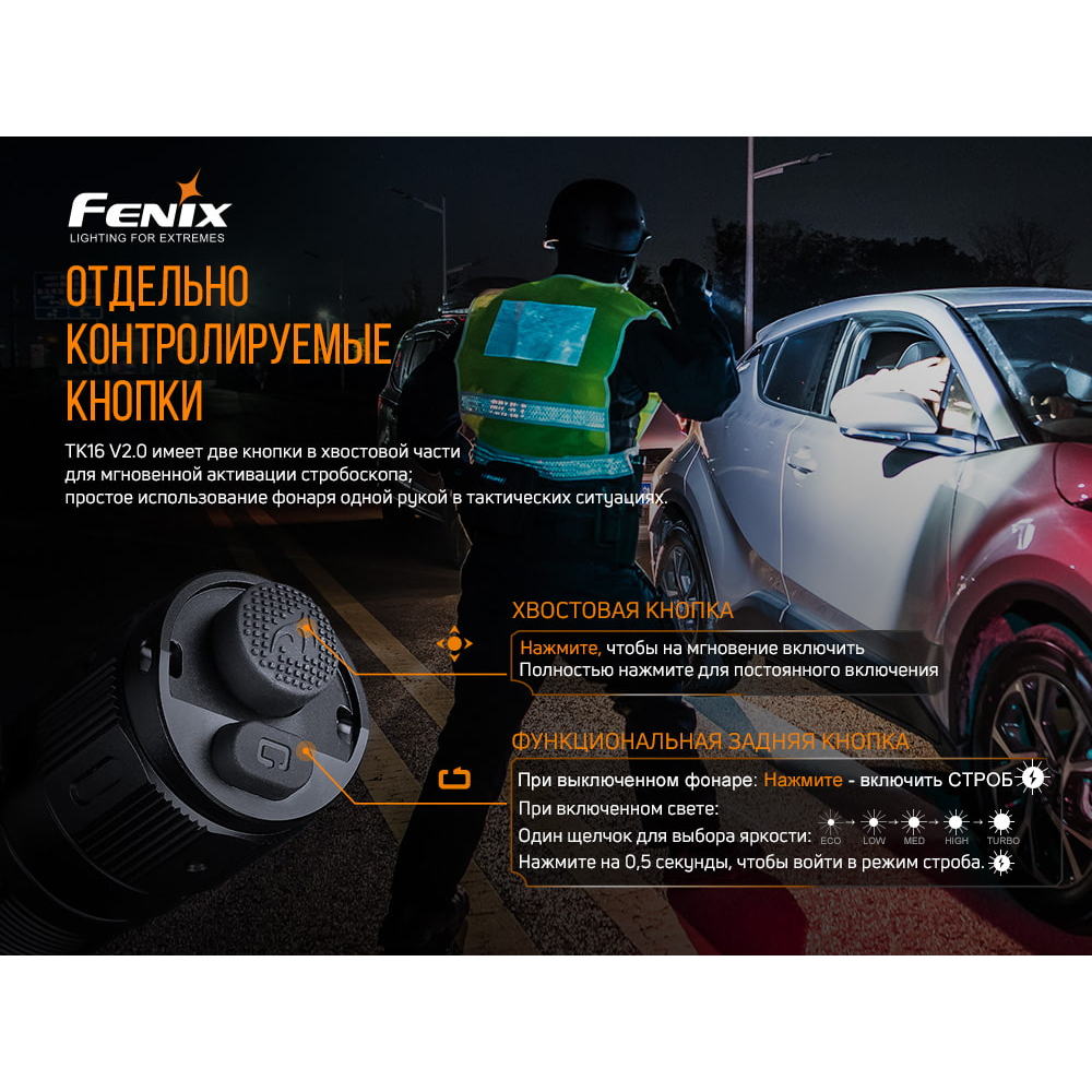 Ліхтар ручний Fenix TK16 V2.0