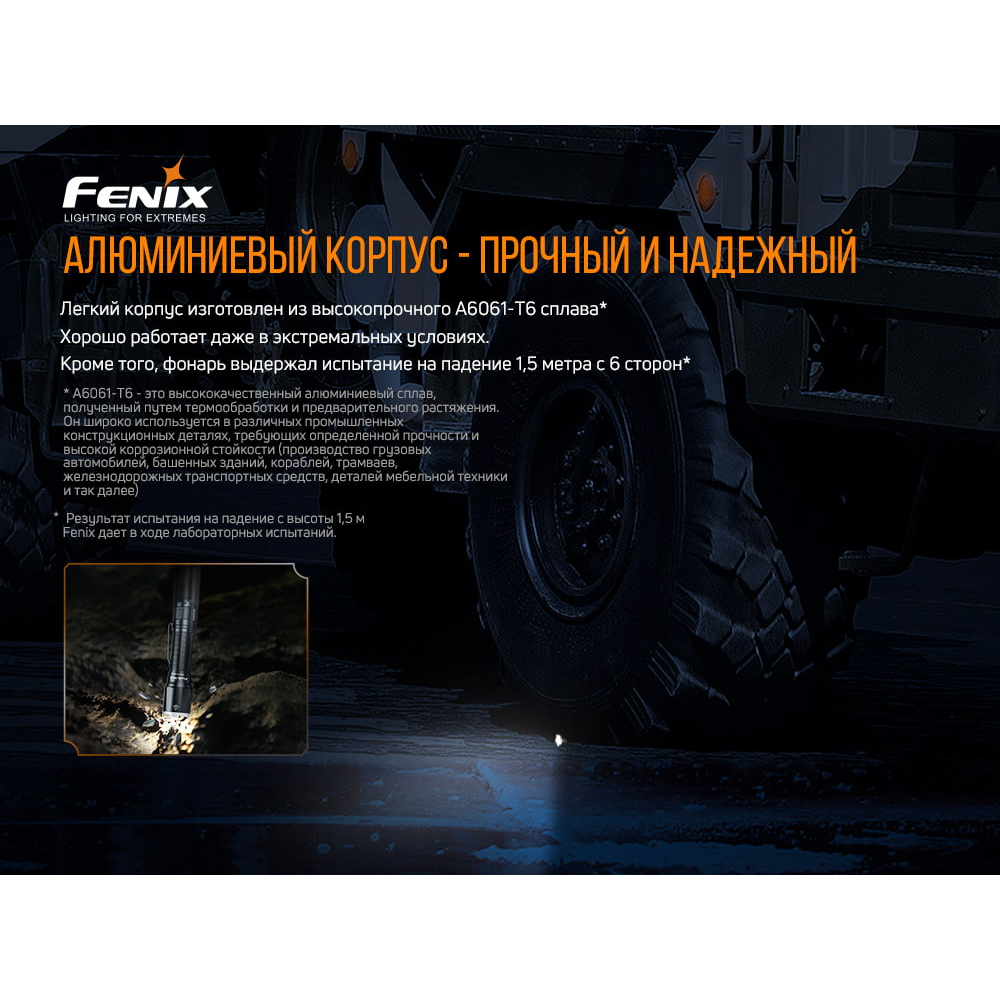 Ліхтар ручний Fenix TK16 V2.0