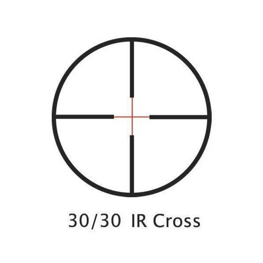 Прицiл оптичний Barska Huntmaster Pro 1.5-6x42 (IR Cross)