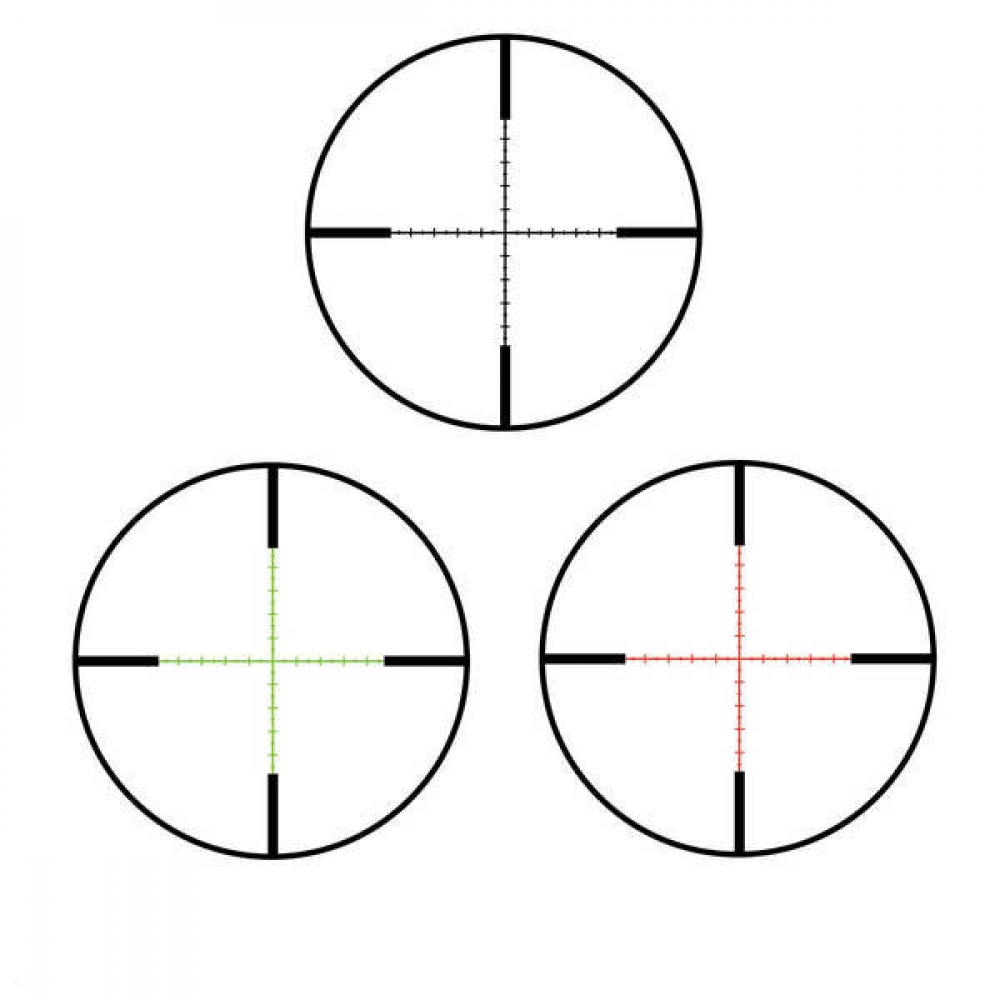 Прицiл оптичний Barska Level 6-24x56 (IR MOA R/G) + Rings