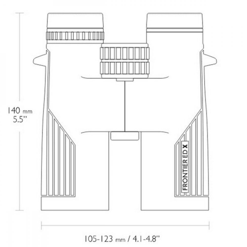 Бінокль Hawke Frontier ED 8x42 (Grey)
