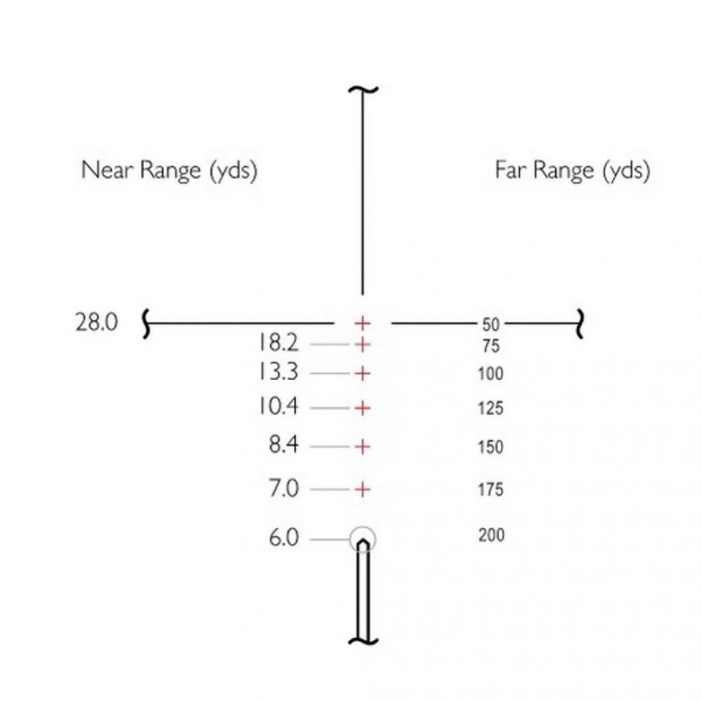 Прицел Hawke Vantage IR 3-9х40 сетка 22 LR HV, подсветка 1“