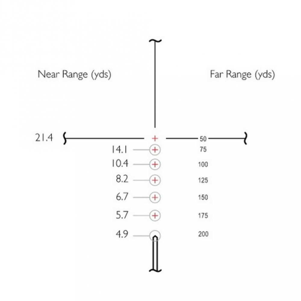 Прицел Hawke Vantage 3-9х40 , 1“, ret.22 LR Subsonic, подсветка