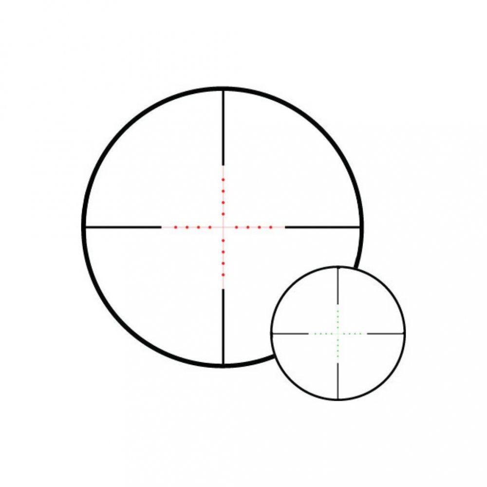 Прицел Hawke Vantage IR AO 3-9х50 сетка Mil Dot с подсветкой 1“