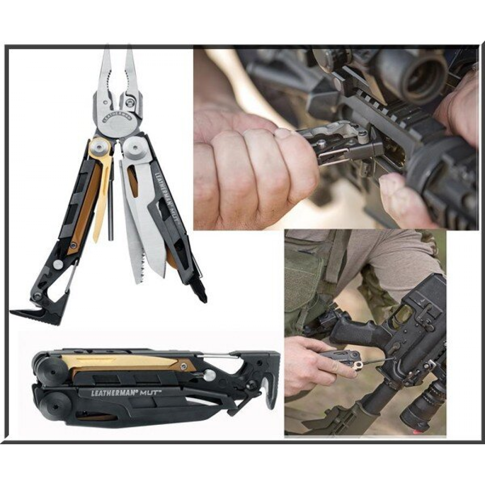 850132N Мультиінструмент LEATHERMAN Mut-Eod-Black-Molle в коробці