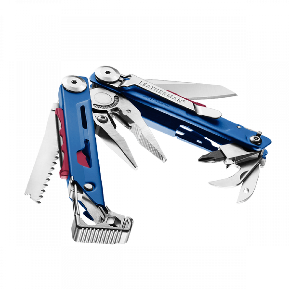 832741 Мультиінструмент LEATHERMAN SIGNAL COBALT, синтетичний чохол, картонна коробка