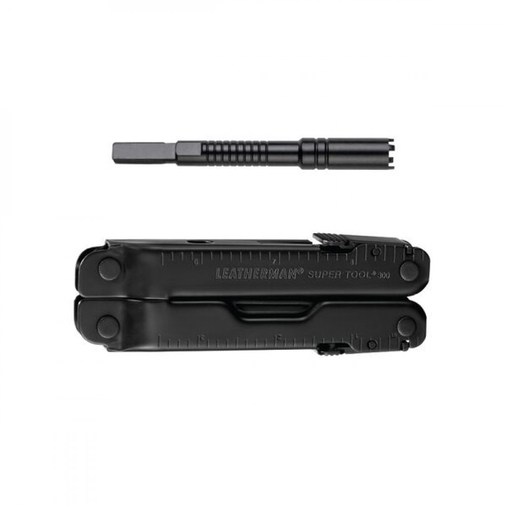 832758 Мультиінструмент LEATHERMAN Super Tool 300M BLACK, чохол MOLLE (черн), картонна коробка