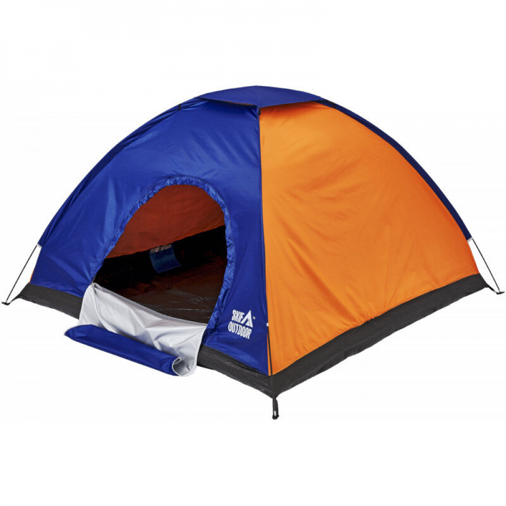 Палатка Skif Outdoor Adventure I, 200x200 cm ц:orange-blue