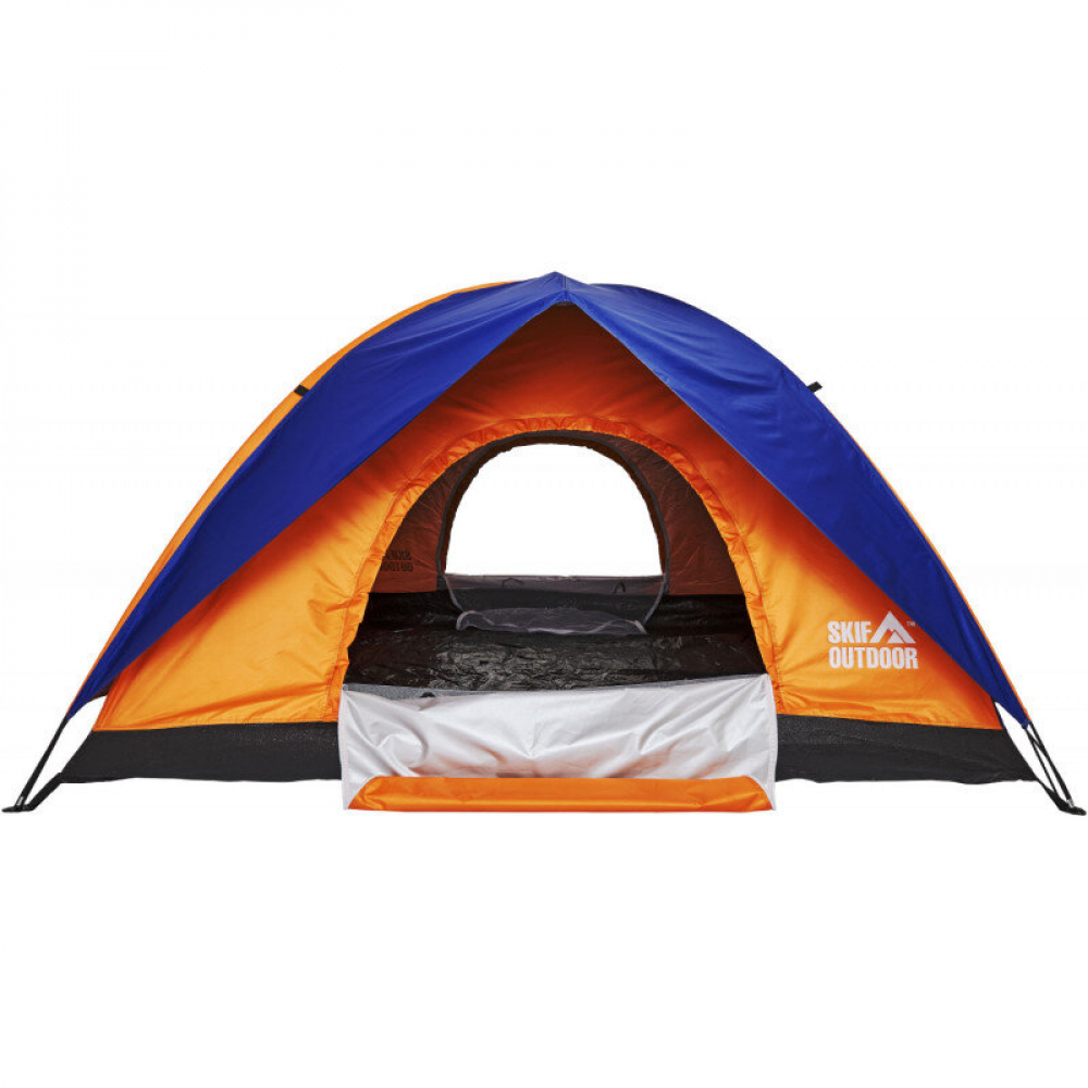 Палатка Skif Outdoor Adventure II, 200x200 cm ц:orange-blue