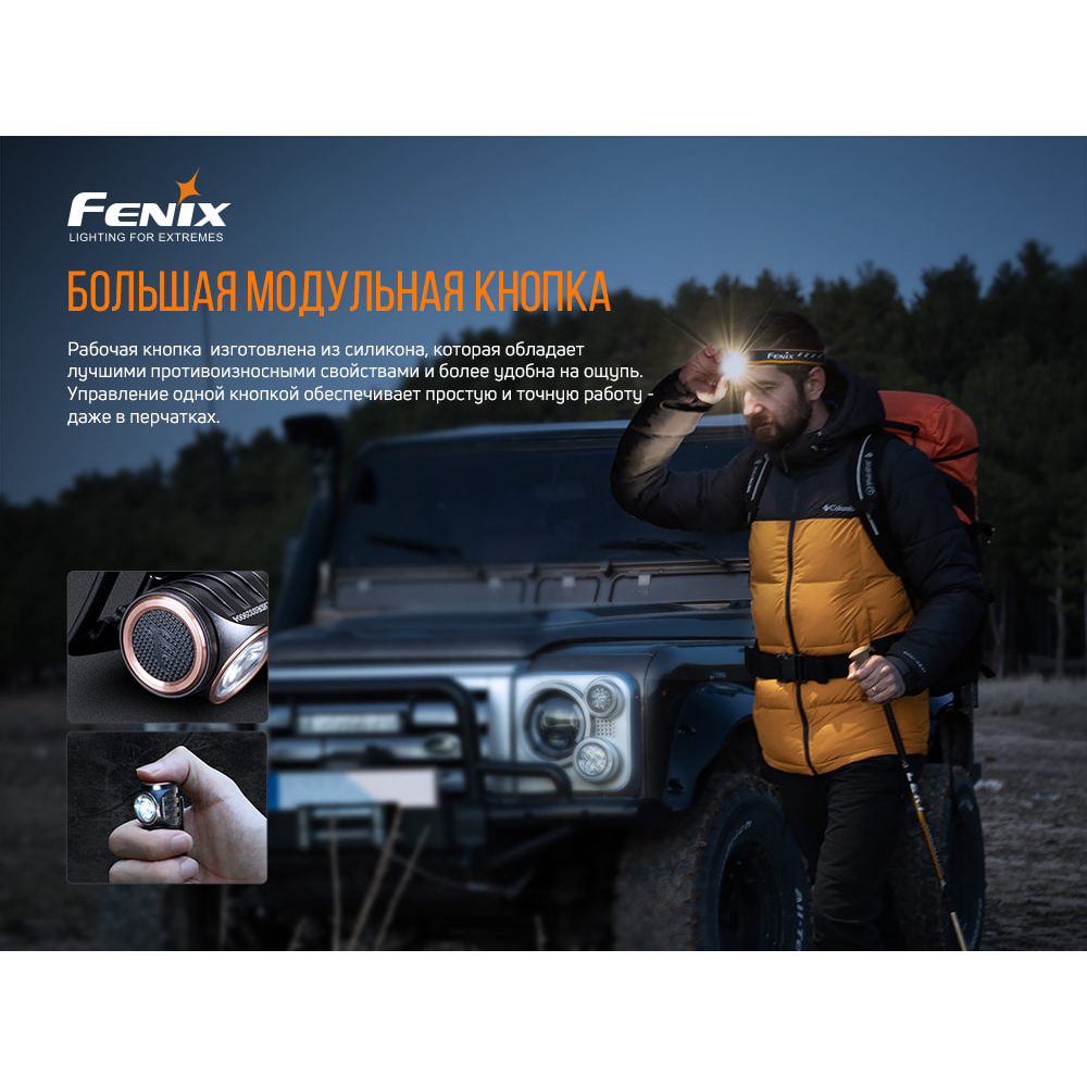 Ліхтар налобний Fenix HM50R V2.0