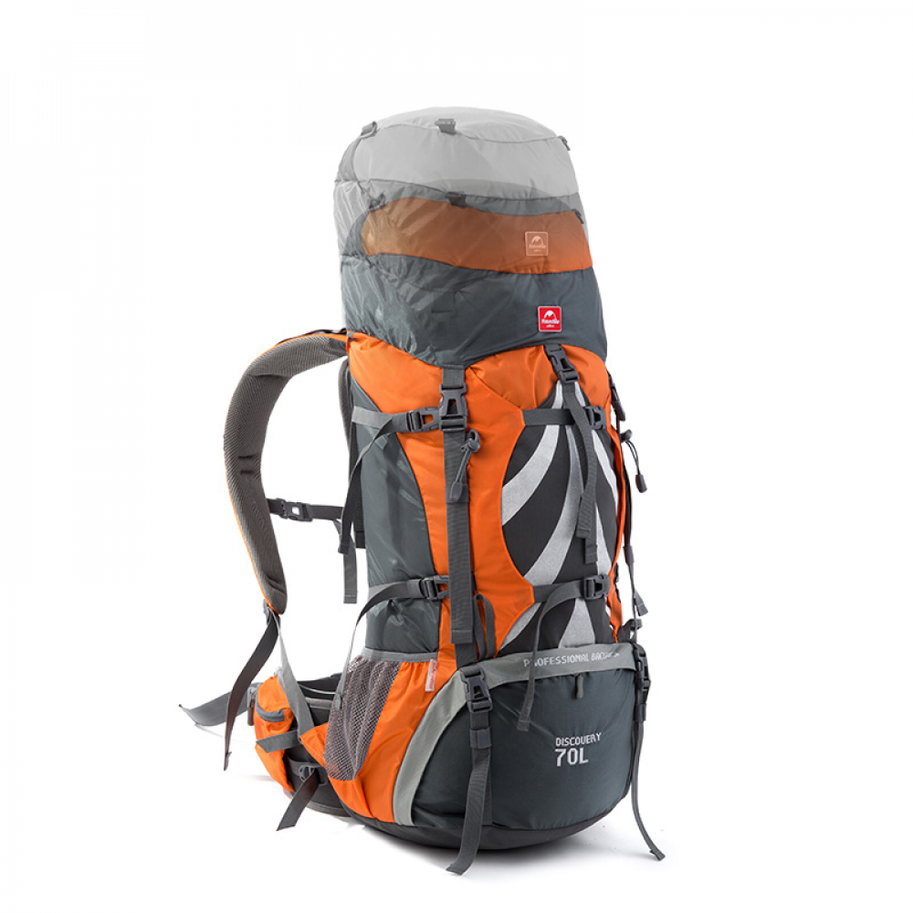 Рюкзак туристичний Naturehike NH70B070-B, 70 л + 5 л, блакитний