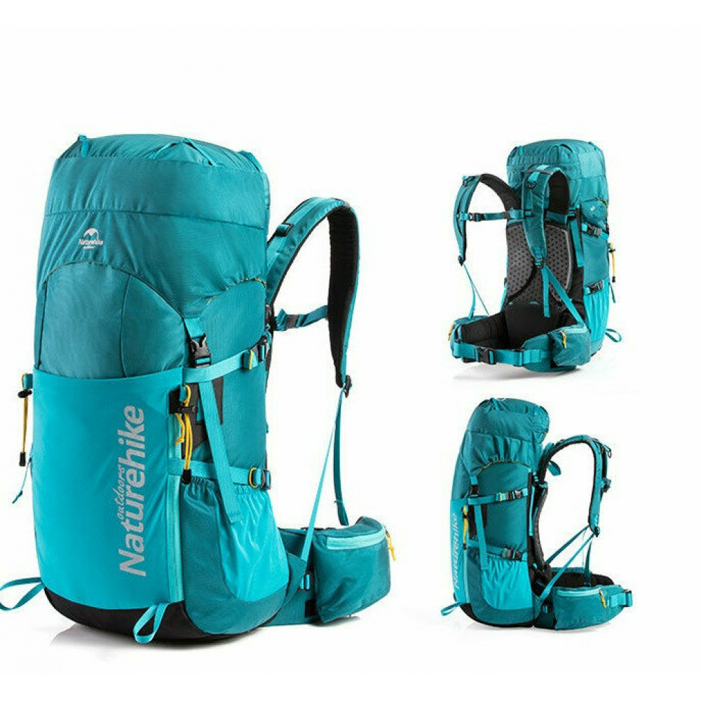 Рюкзак туристичний Naturehike NH18Y045-Q, 45 л, блакитний