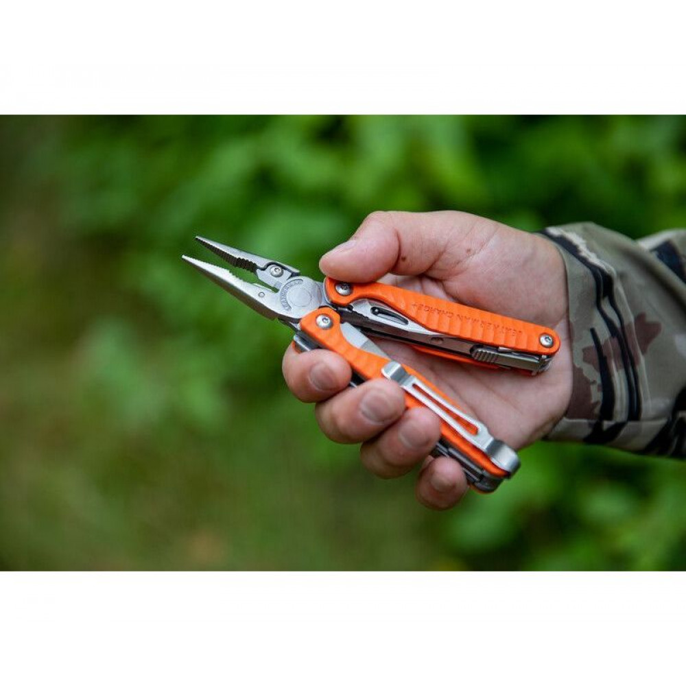 Мультиінструмент Leatherman CHARGE PLUS, шкіряний чохол, карт. кор., метрич. біти