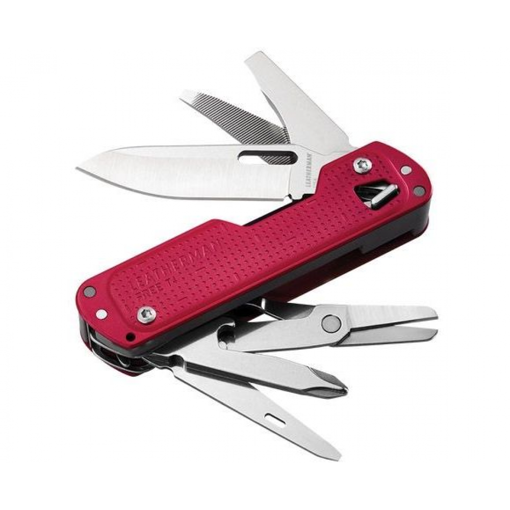 Мультиінструмент Leatherman Free T4 Crimson