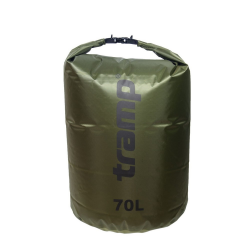 Гермомешок PVC Diamond Rip-Stop 70л Tramp TRA-209-olive