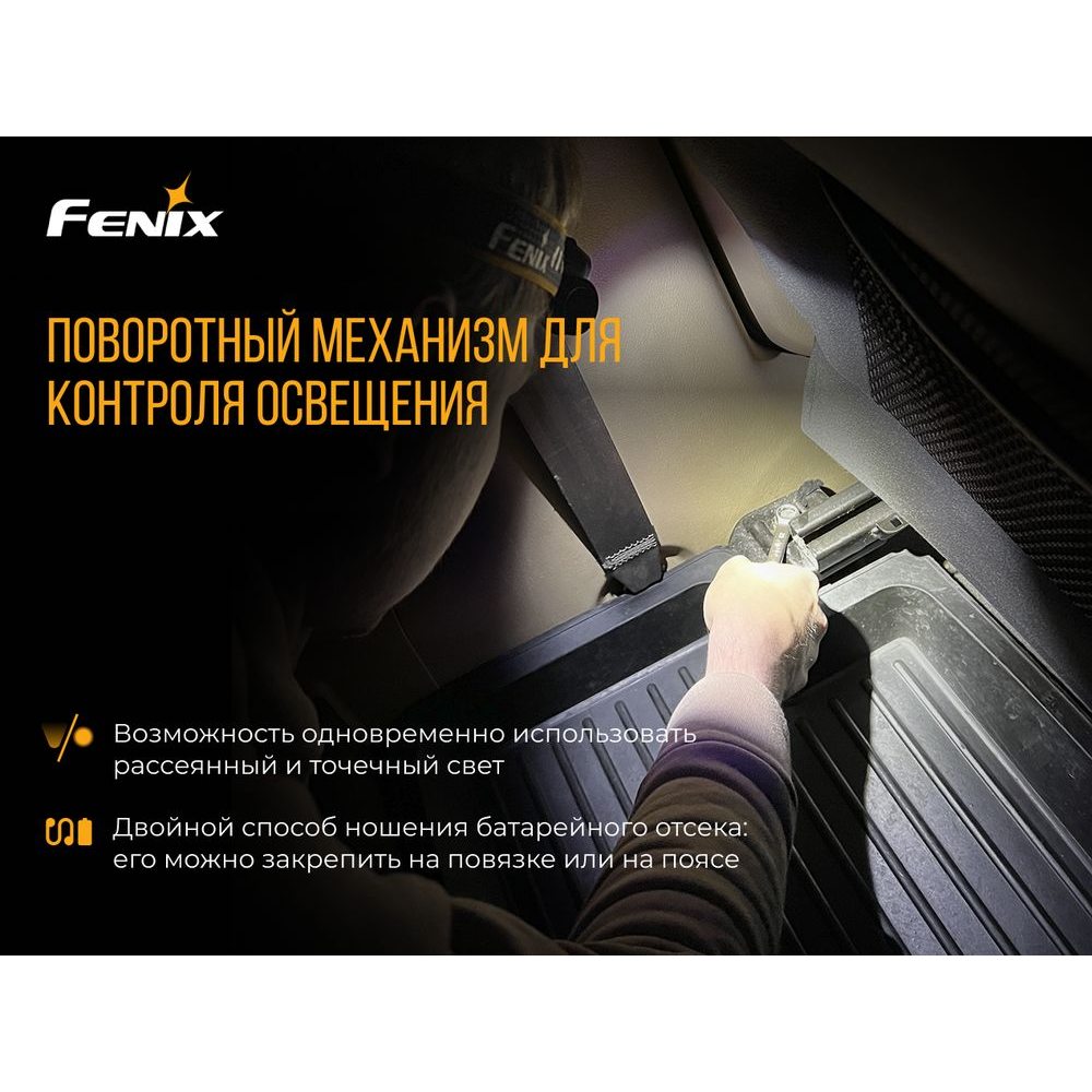 Ліхтар налобний Fenix HP30R V2.0