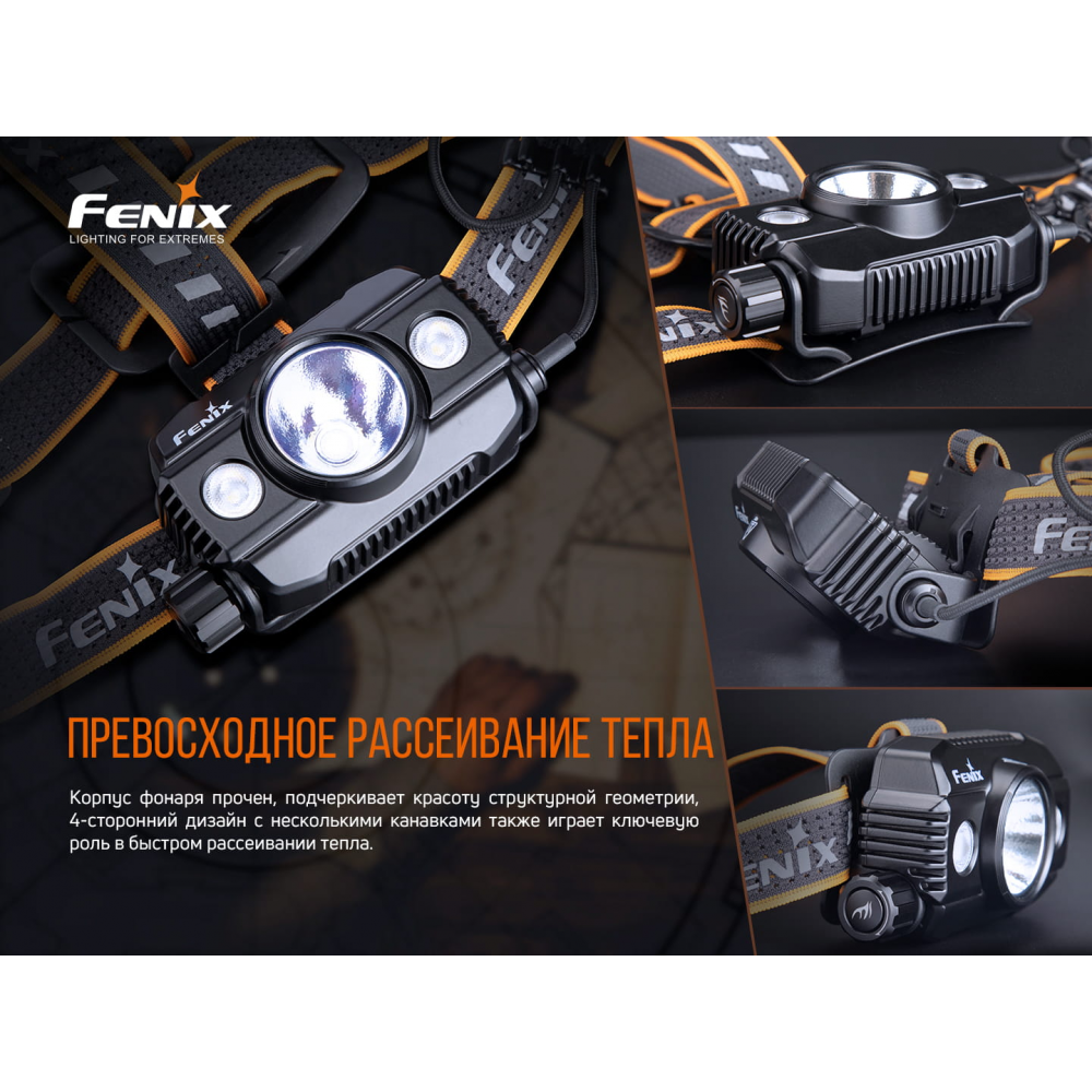 Ліхтар налобний Fenix HP30R V2.0