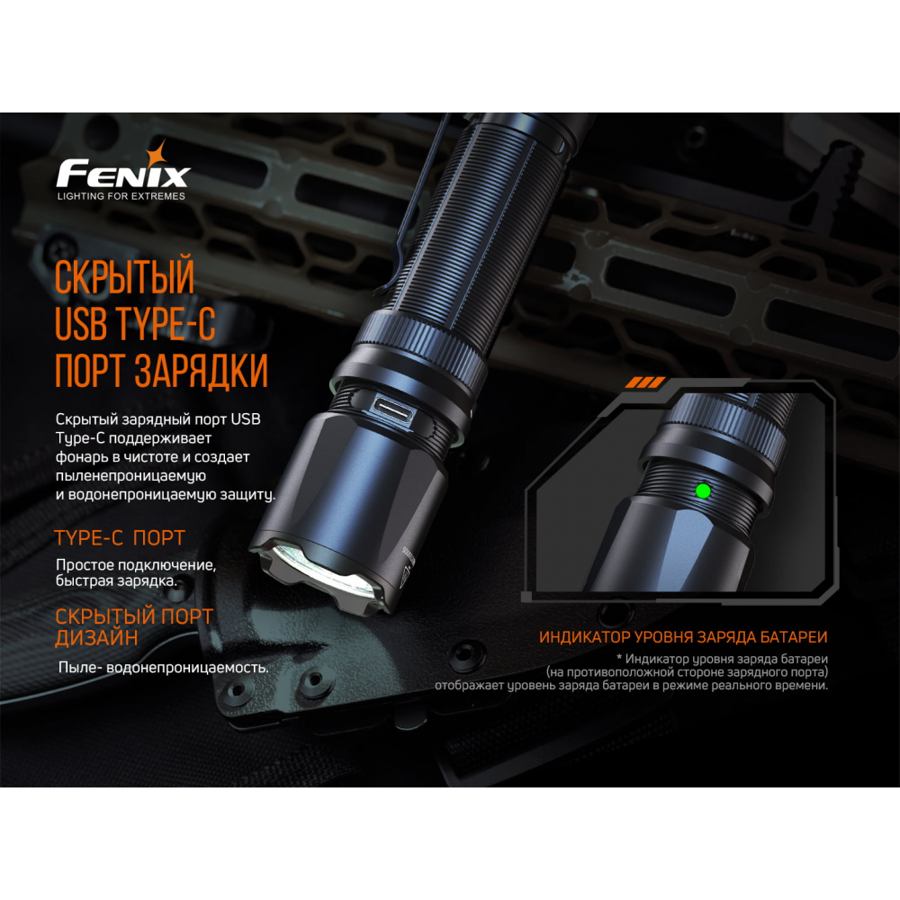 Ліхтар ручний Fenix TK20R V2.0