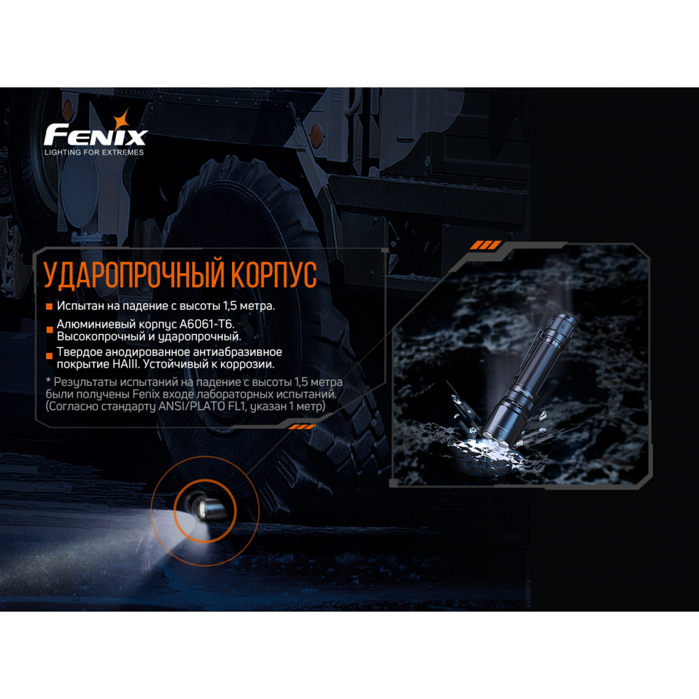 Ліхтар ручний Fenix TK20R V2.0