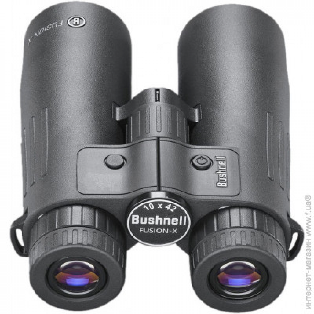 Бінокль Bushnell FX1042AD Fusion X 10X42mm, 1600 М, Дальномер, Балистический калькулятор ц:black