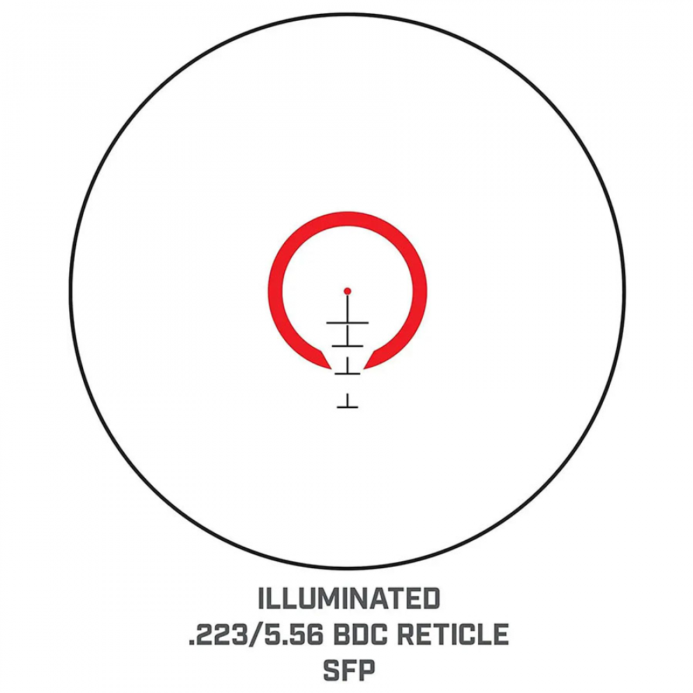 Приціл оптичний Bushnell AR71624I 1-6Х24 AR, .223/5.56 BDC