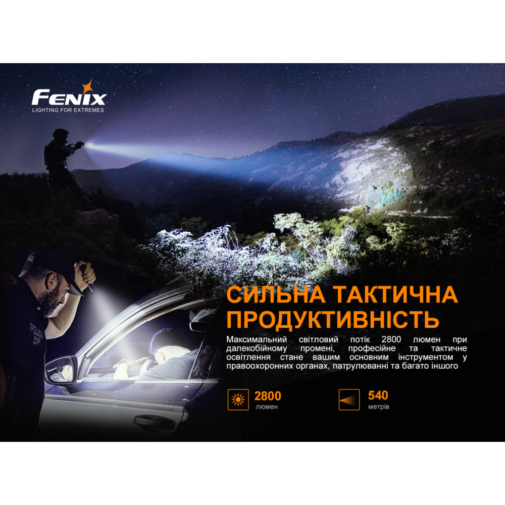 Ліхтар ручний Fenix TK22TAC