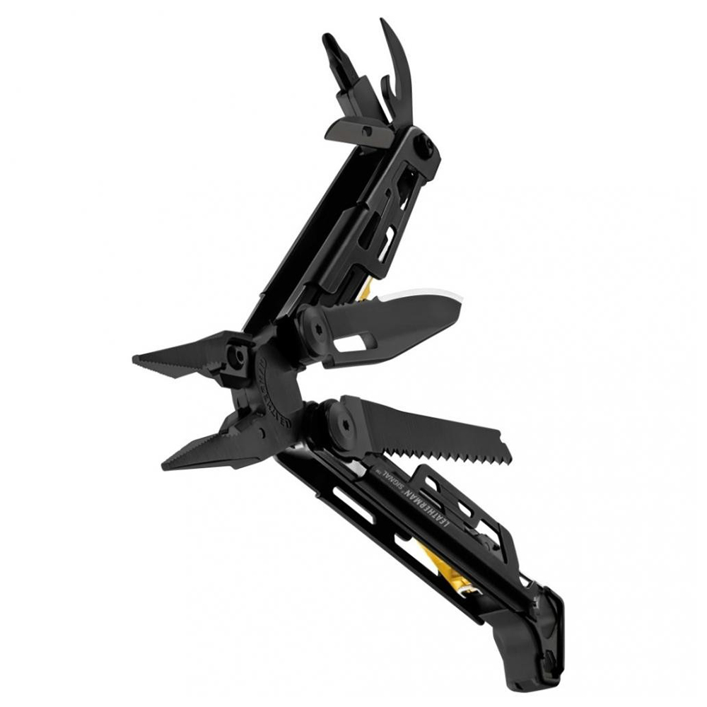 Мультиінструмент LEATHERMAN SIGNAL BLACK, синтетичний чохол, картонна коробка