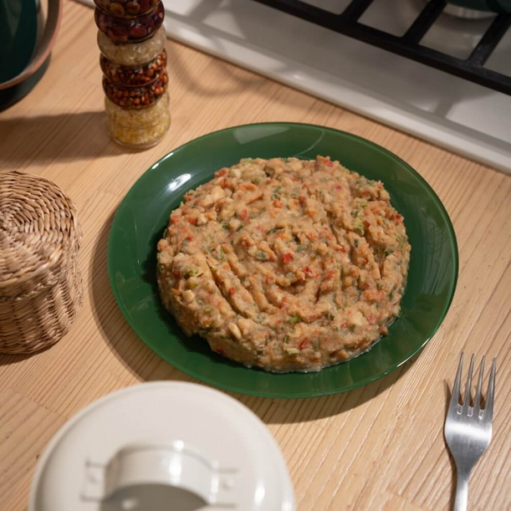 Каша нутова з м’ясом курки та овочами сублімована