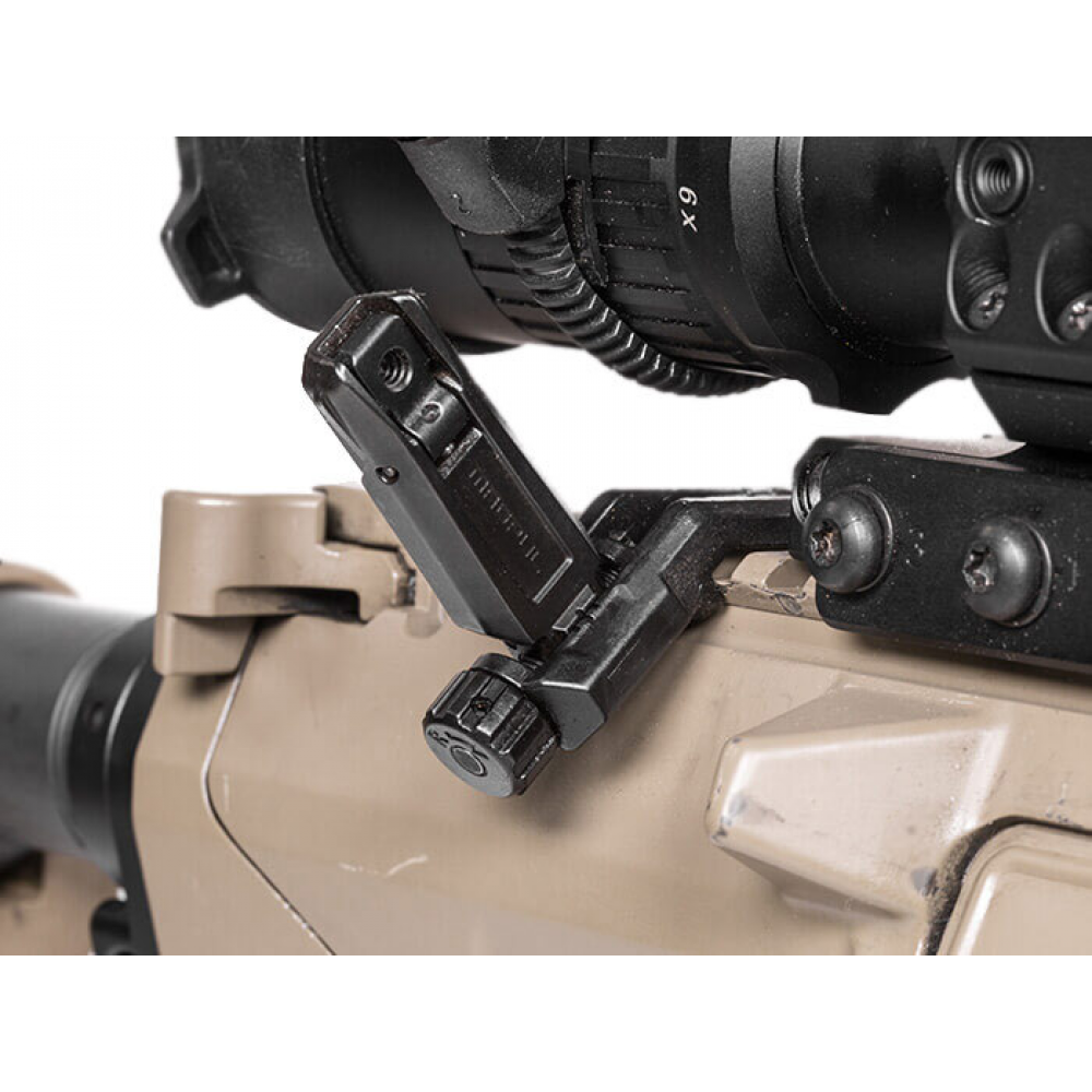 Цілик складаний Magpul MBUS Pro Offset - чорний