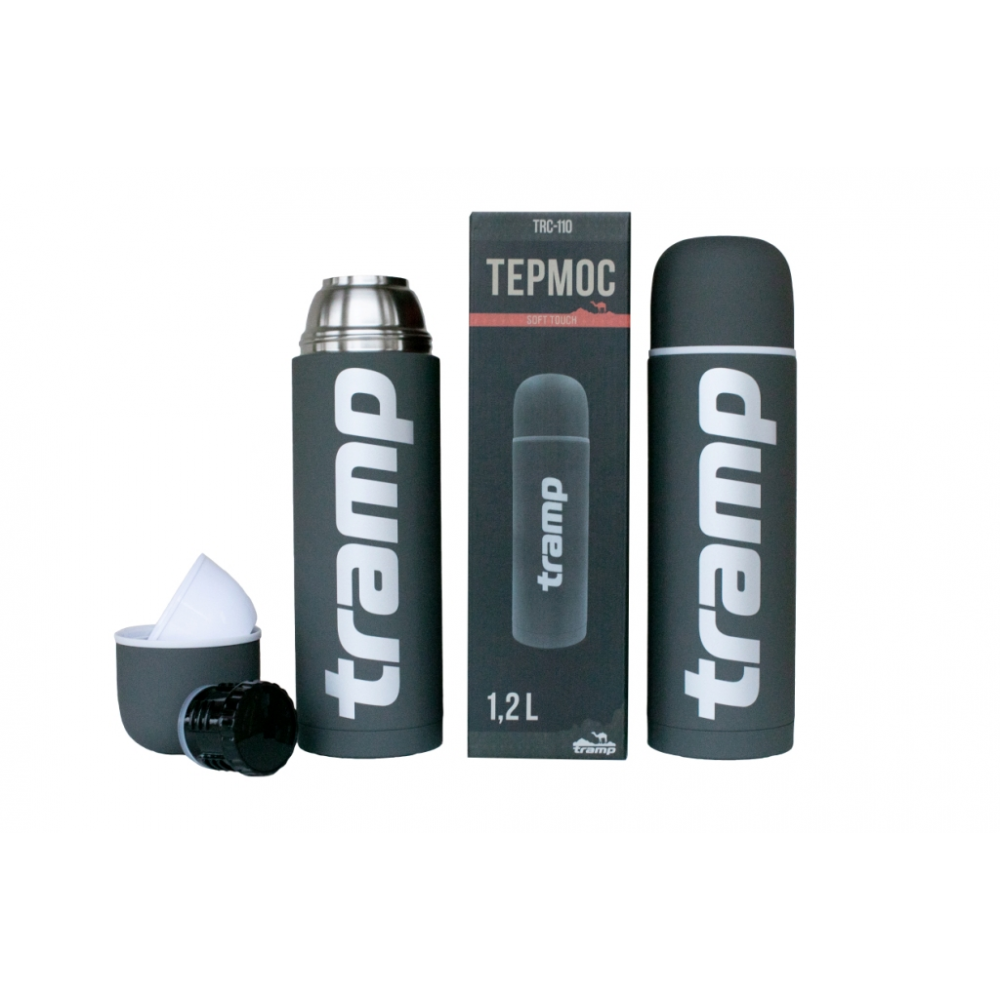 Термос TRAMP Soft Touch 1,2 л, Жовтий