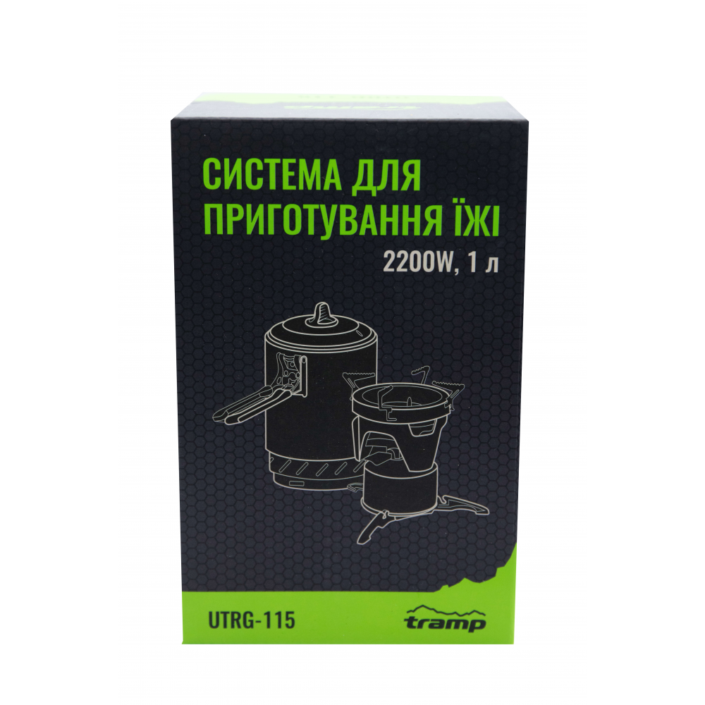 Система для приготування їжі Tramp 1,0л olive UTRG-115