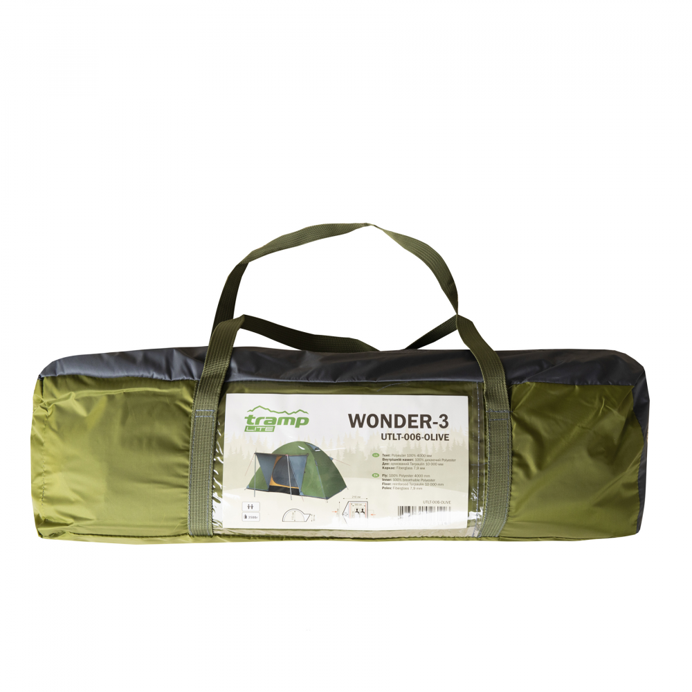 Намет Tramp Lite Wonder 3 olive UTLT-006