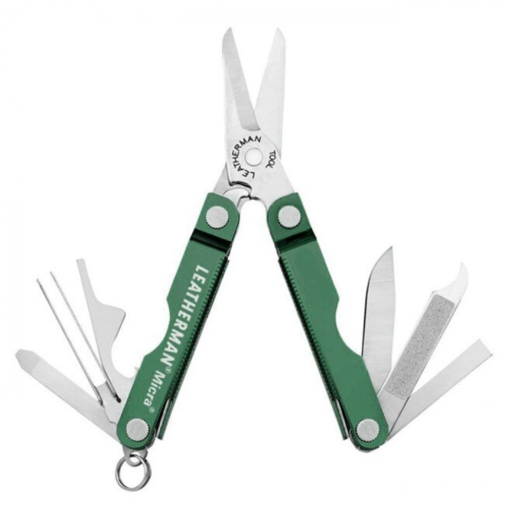 Мультитул Leatherman Micra-Green, картонна коробка (64350181N)