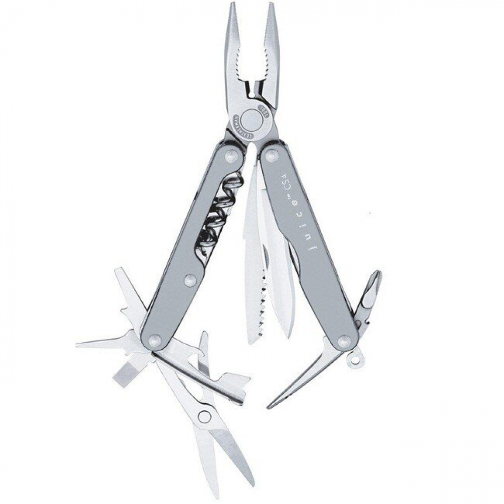 70108192N Набір LEATHERMAN Juice C2 Storm Gray, шкір. чохол, подар коробка