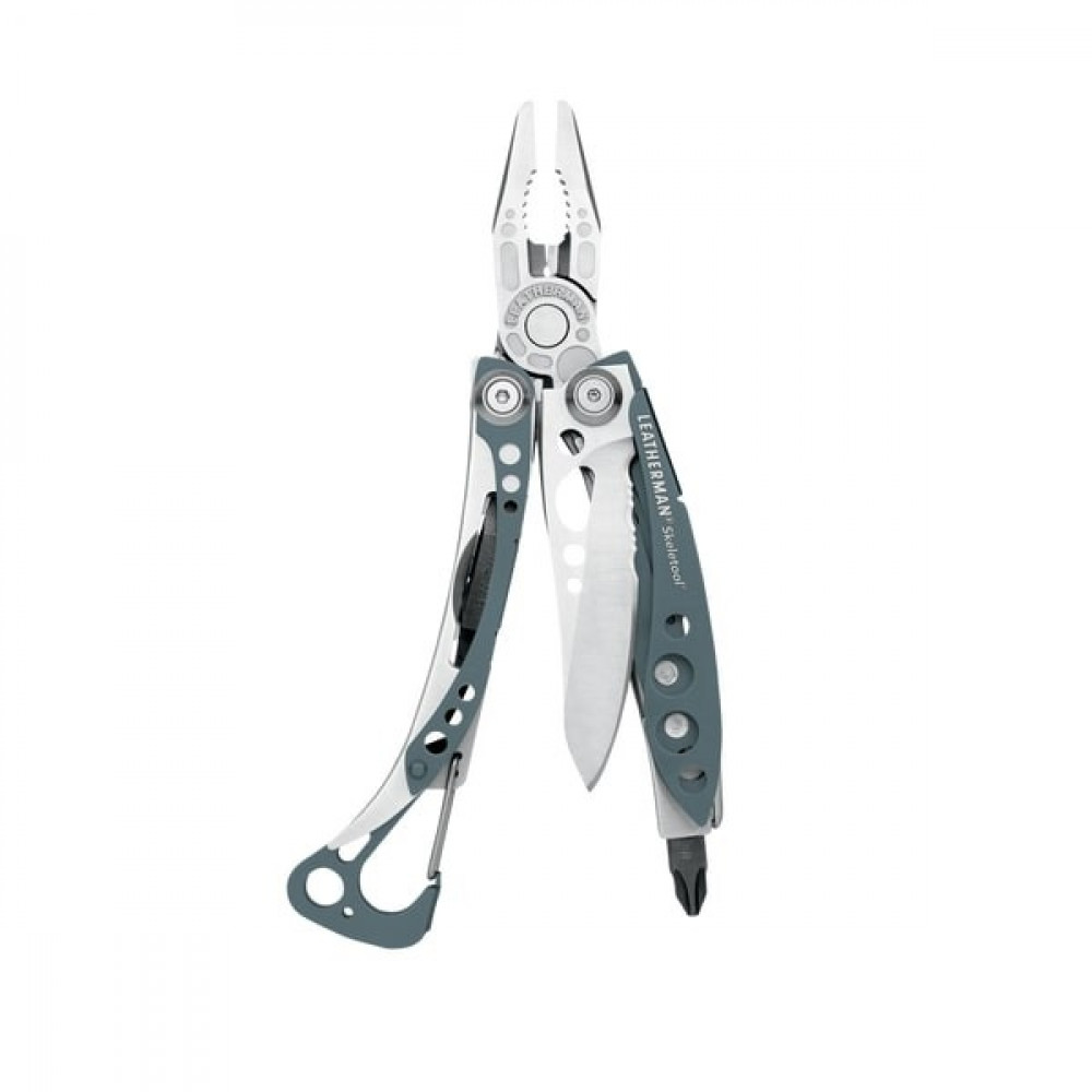 Мультитул Leatherman Skeletool Columbia Blue, нейлоновий чохол 832 209