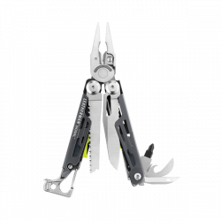 832737 Мультиинструмент LEATHERMAN SIGNAL GRAY, синтетичний чохол, картонна коробка