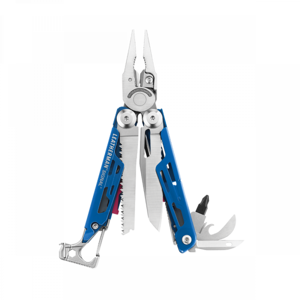 832741 Мультиінструмент LEATHERMAN SIGNAL COBALT, синтетичний чохол, картонна коробка