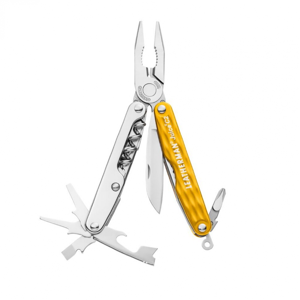 831978 Мультитул Leatherman Juice C2- Sunrise yellow, подарункова коробка