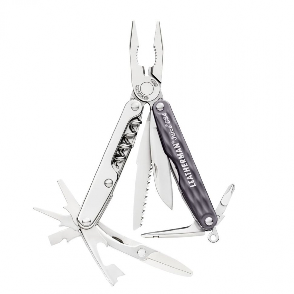 831988 Мультитул Leatherman Juice CS4- Granite gray, подарункова коробка