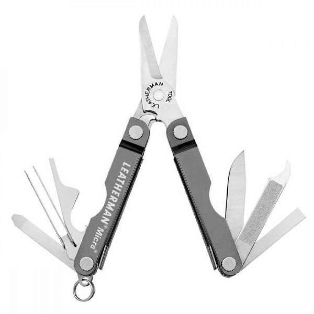 64320181N Мультитул Leatherman Micra-Black, картонна коробка