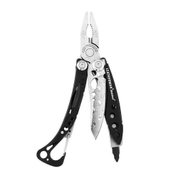 832422 Мультитул Leatherman Skeletool - Damascus, синтетичний чохол, картонна коробка