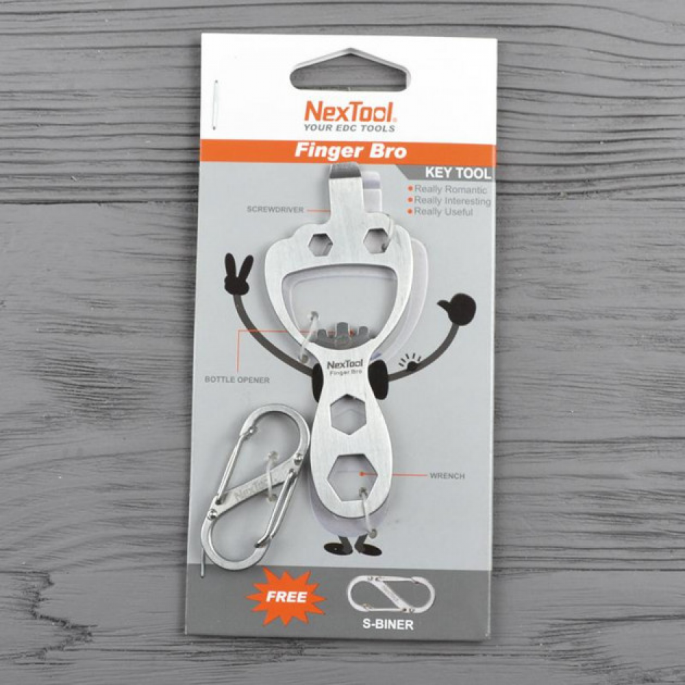 Міні-Мультитул NexTool BOTTLE OPENER Finger Bro KT5009B