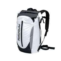Рюкзак водонепроникний Naturehike NH20FSB01, 500D PVC, 30 л, білий