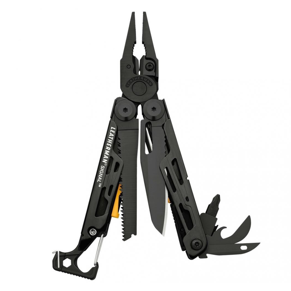 Мультиінструмент LEATHERMAN SIGNAL BLACK, синтетичний чохол, картонна коробка