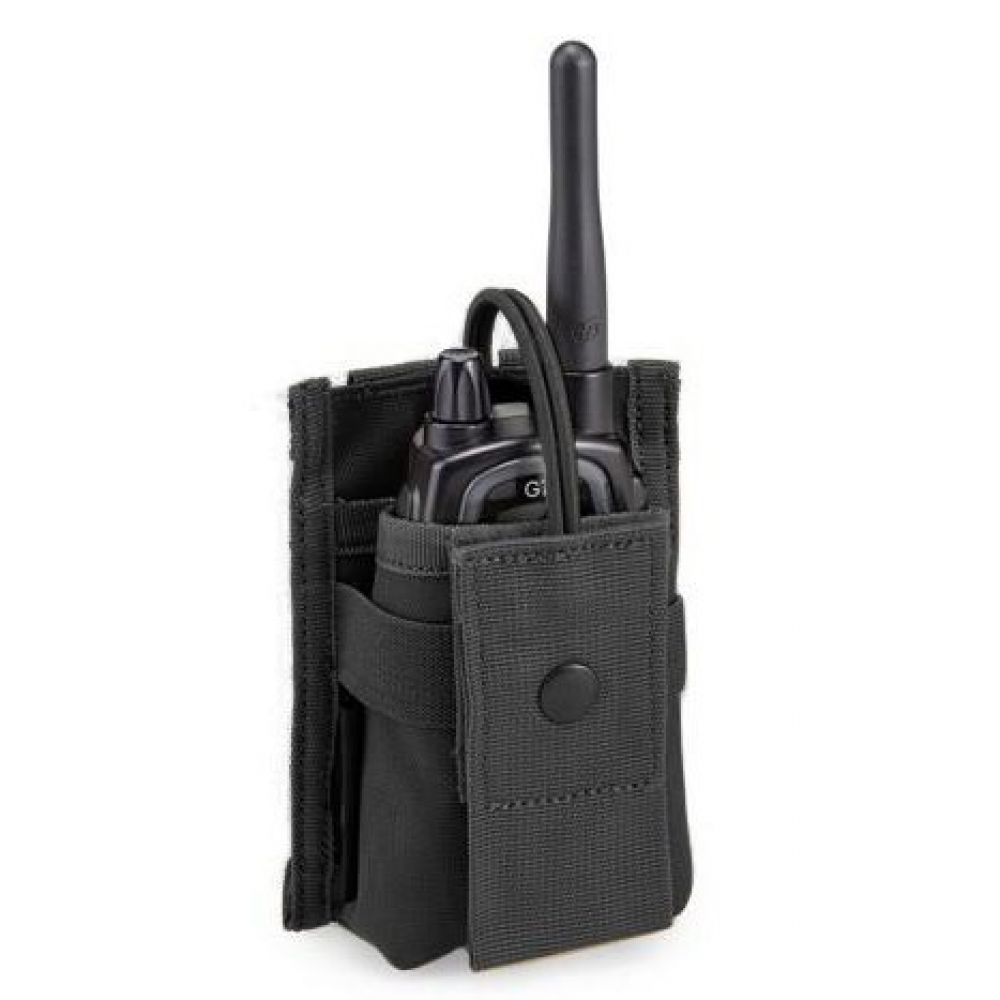 Підсумок Outac Small Radio Pouch. Чорний